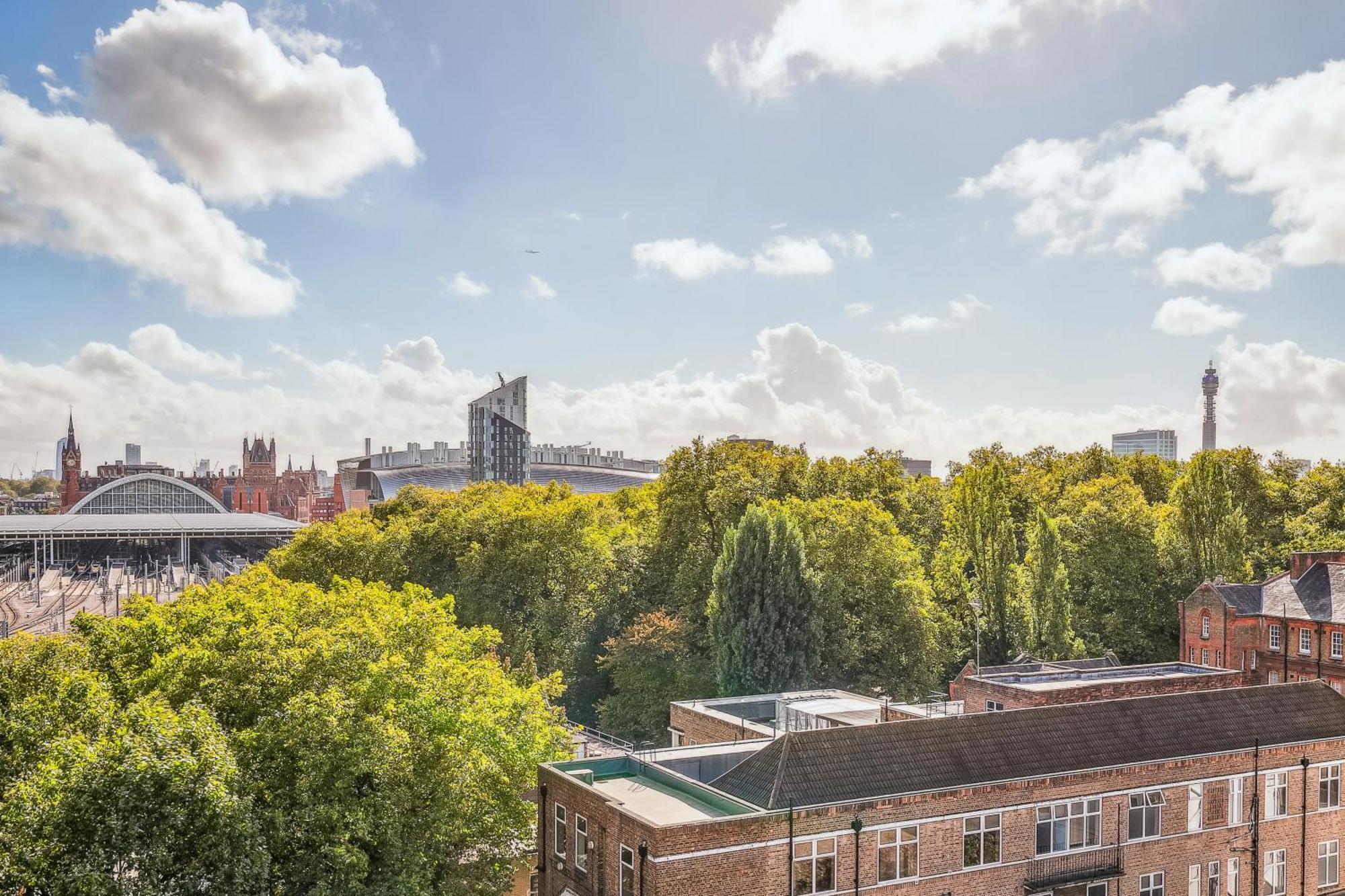 Modern King'S Cross Apartments London Rum bild